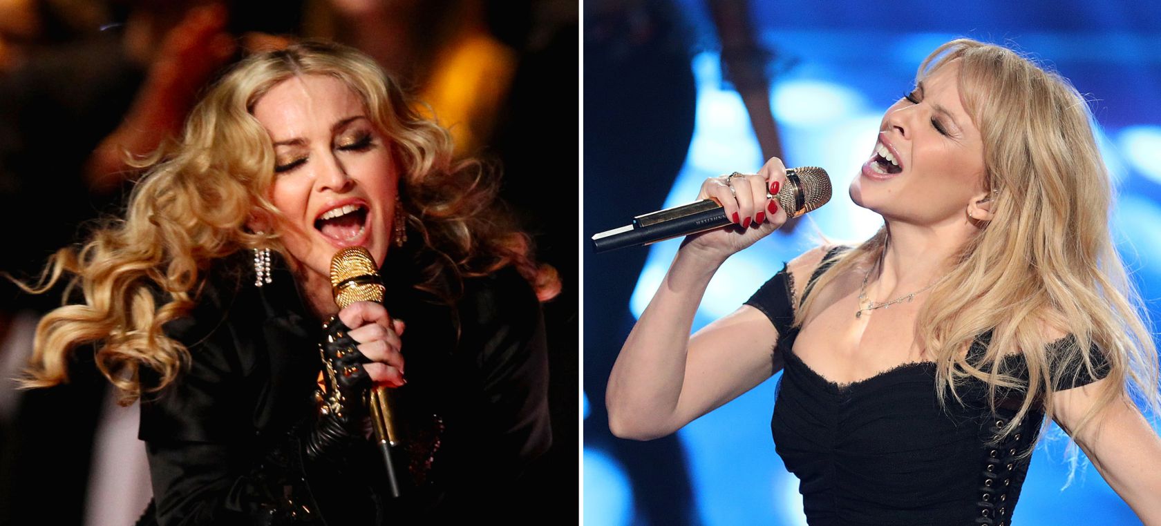 Kylie Minogue y Madonna: la historia de un dueto que nunca llega